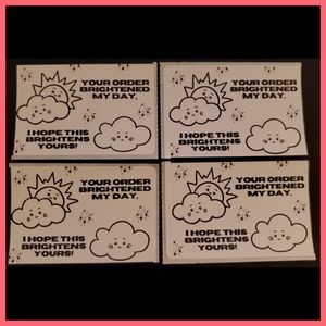 Thank You Stickers | Business Labels | Shipping Supplies